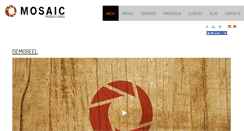 Desktop Screenshot of mosaicprod.com